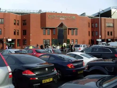 Main stand at Celtic Park